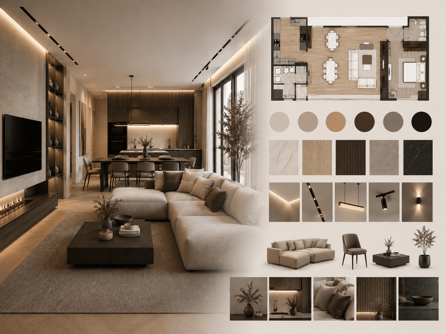 Interior design e concept