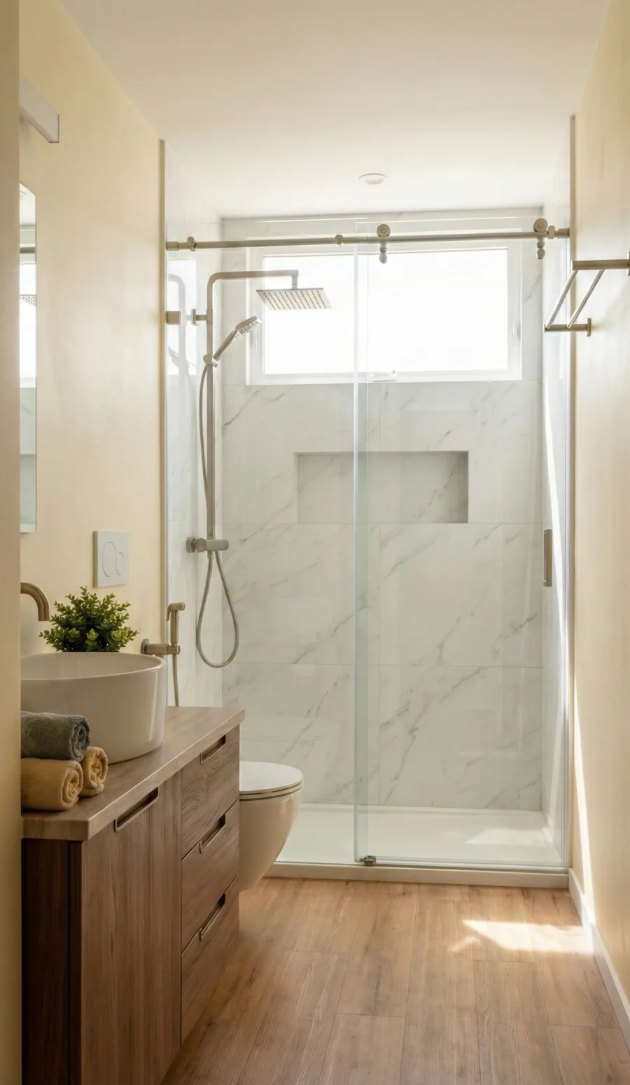 Bagno dello Student Housing A.F.A. in Via Venezia 15 ad Alessandria