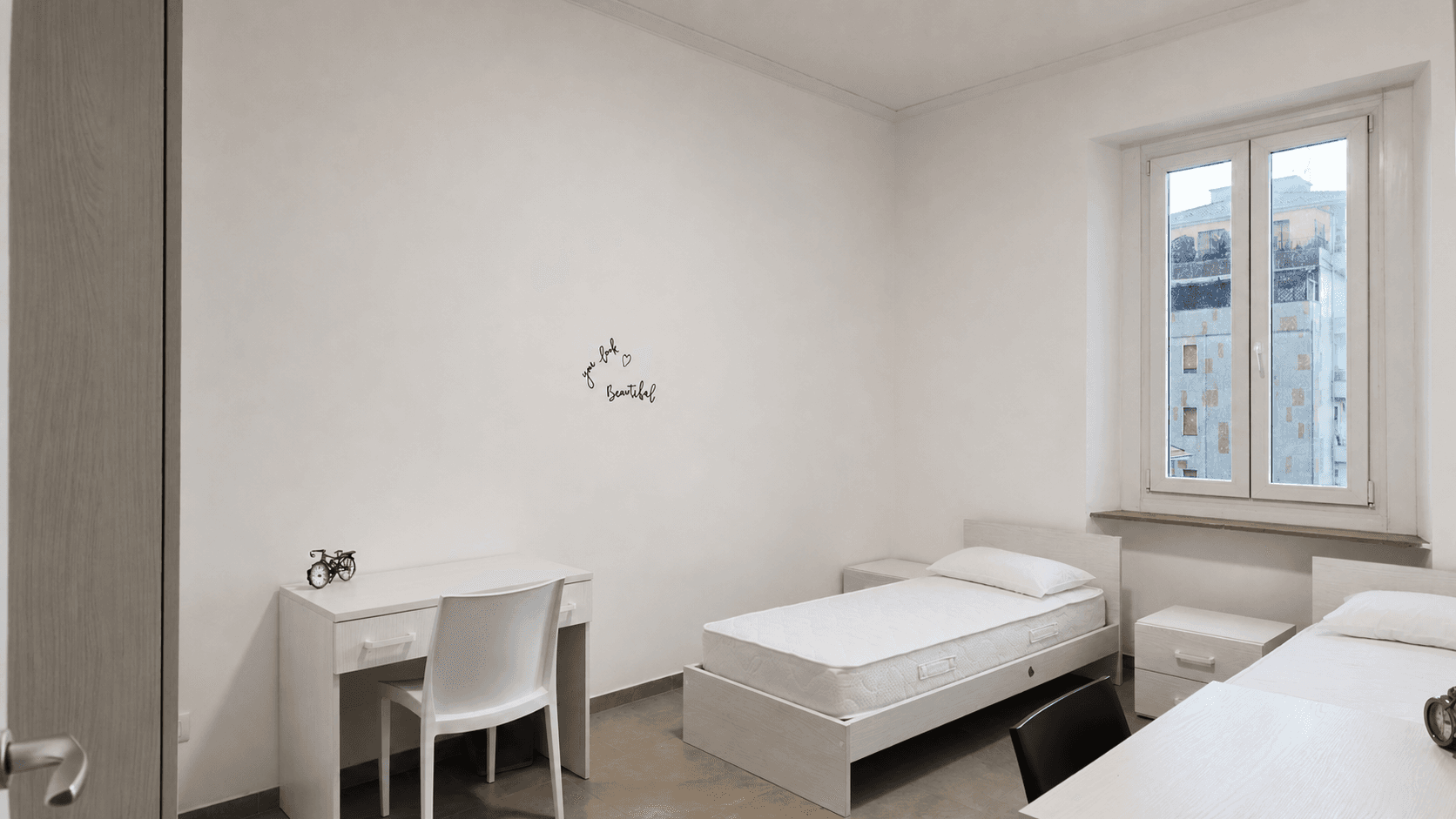Seconda camera doppia dello Student Housing A.F.A. in Via Santa Gorizia 47 ad Alessandria