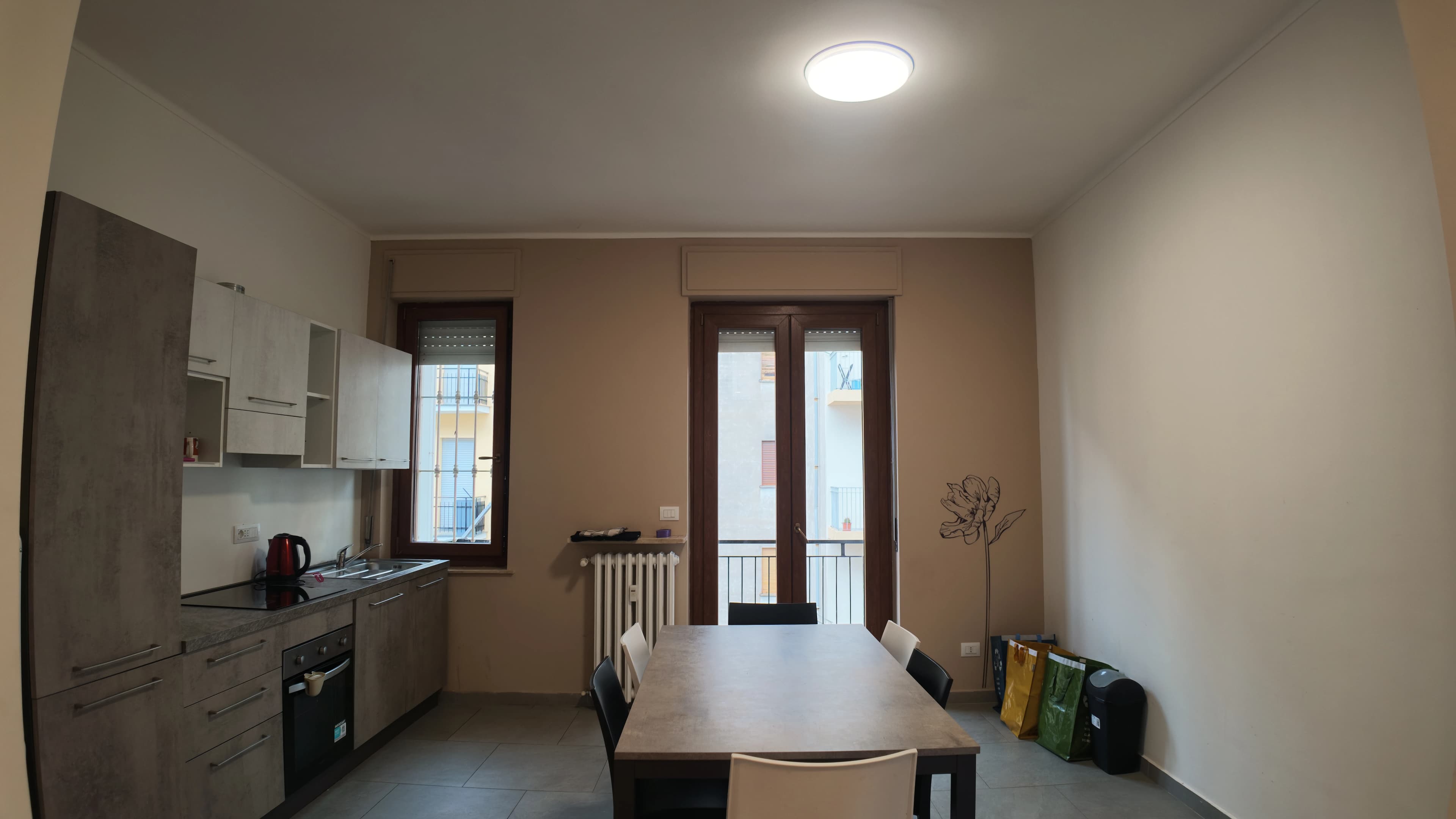 Sala da pranzo dello Student Housing A.F.A. in Via Montegrappa 65 ad Alessandria
