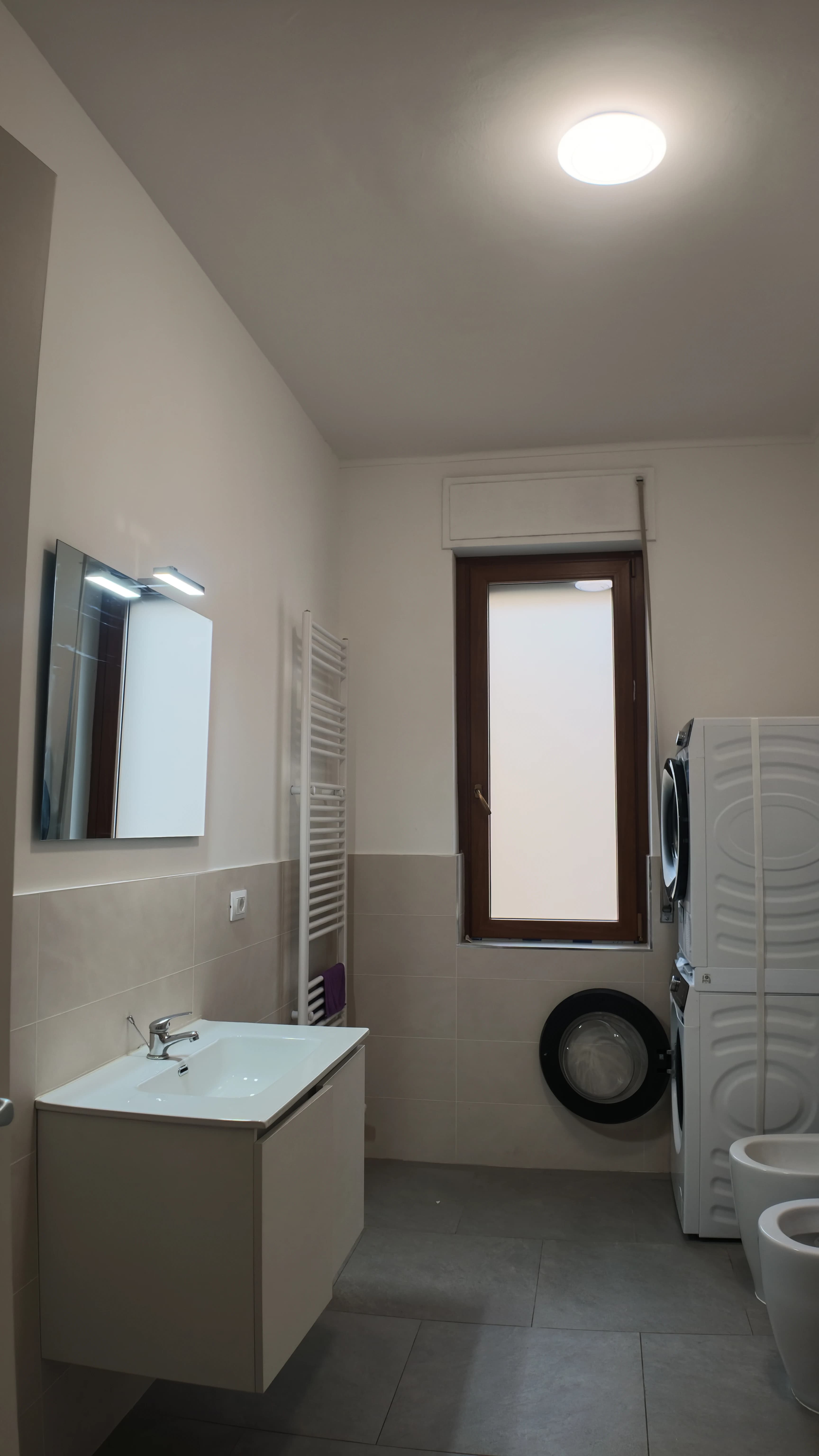 Bagno dello Student Housing A.F.A. in Via Montegrappa 65 ad Alessandria