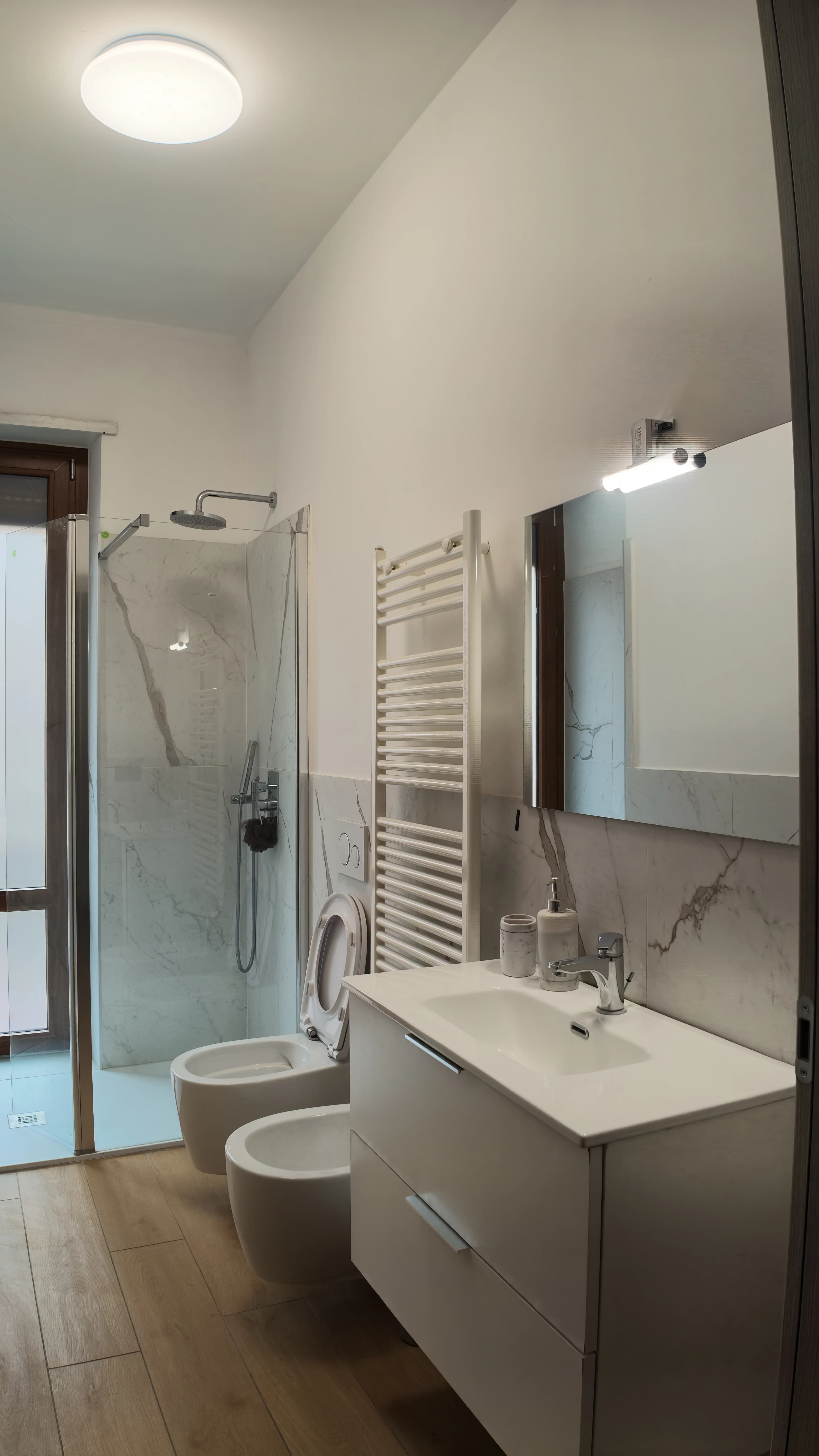 Bagno dello Student Housing A.F.A. in Via Girgenti 3 ad Alessandria