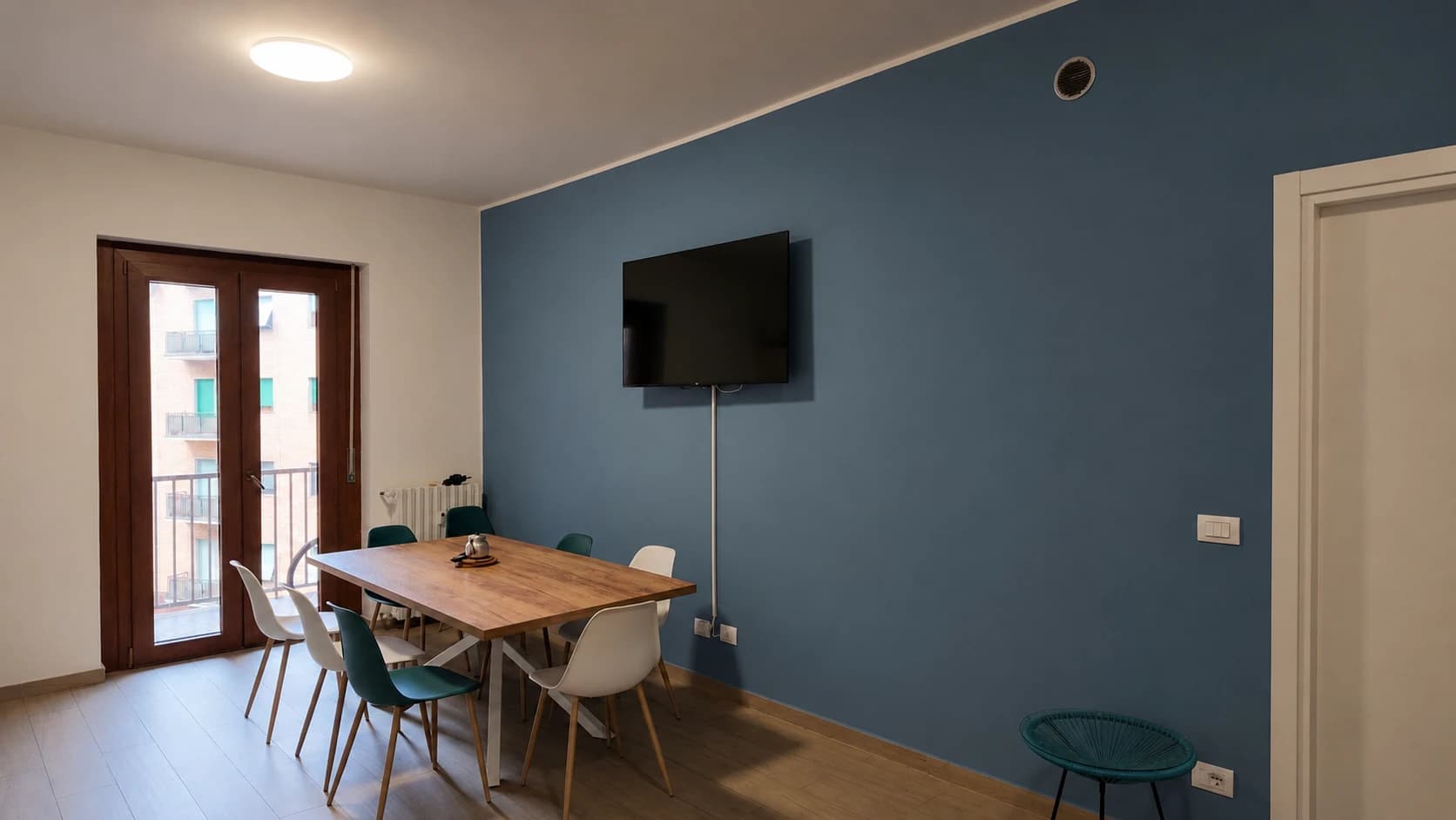 Sala da pranzo dello Student Housing A.F.A. in Spalto Borgoglio 78 ad Alessandria