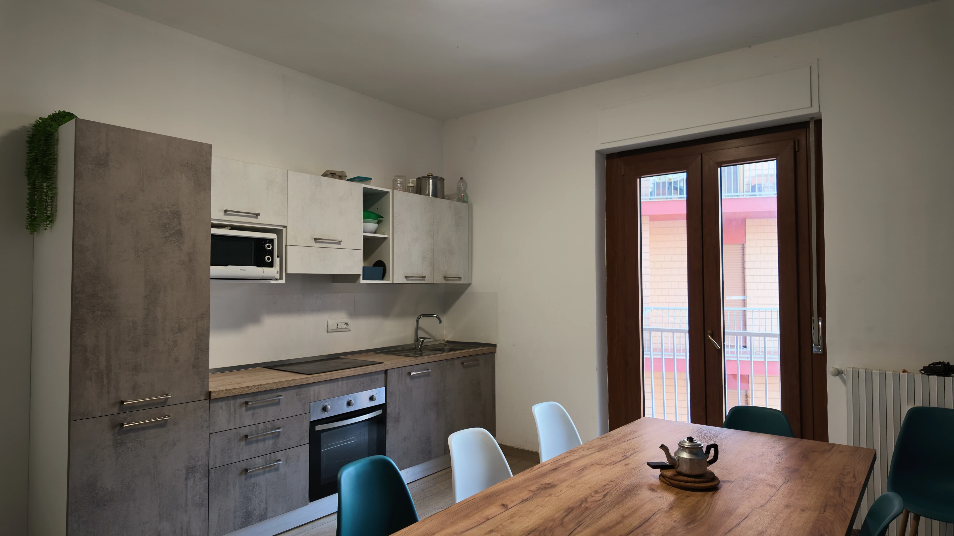 Cucina dello Student Housing A.F.A. in Spalto Borgoglio 78 ad Alessandria